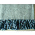 Herringbone Wool Throw Blanket , Wool Throw Rug 125 * 180cm